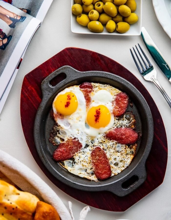 imgi_52_egg-with-sausage-pan-olives-top-view_141793-4411